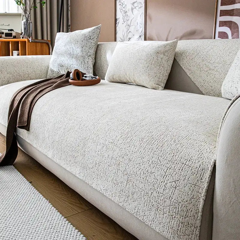 Durable Sofa Covers for 3 Cushion Couch Anti-Scratch Couch Cover for Dogs Pets