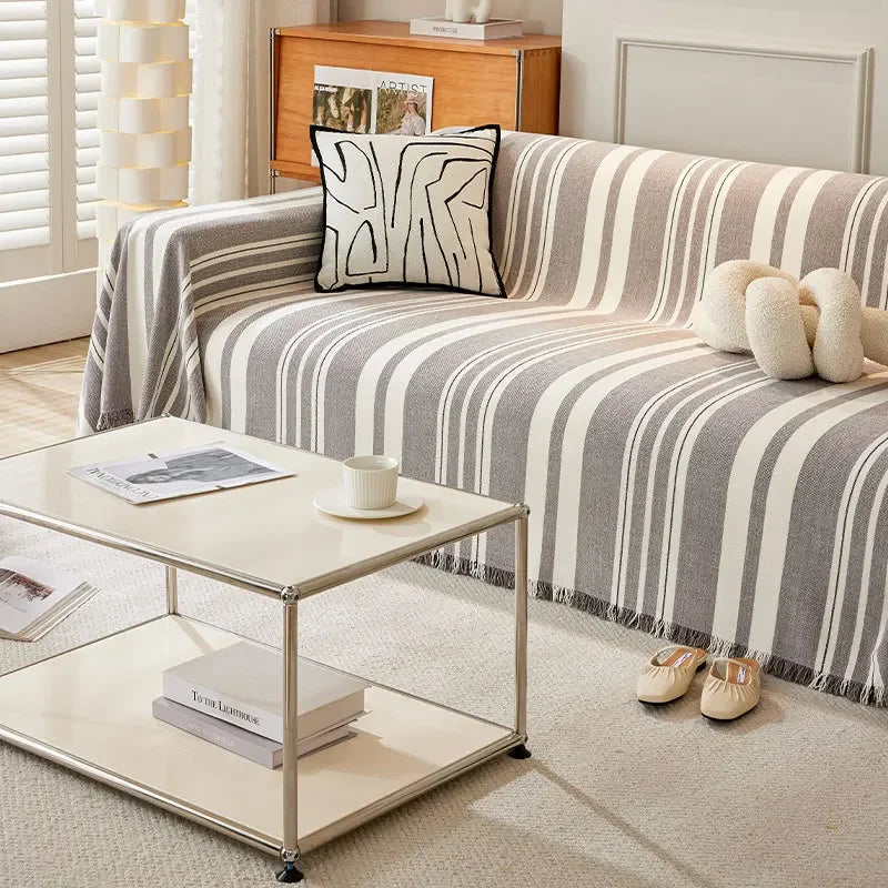 Universal Sofa Cover Chenille Cushion Couch Cover Durable Slipcover Boho Decor 