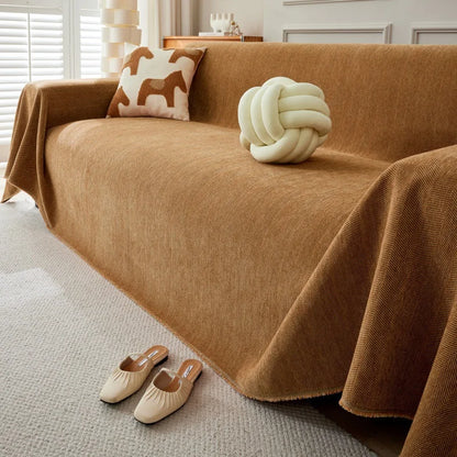 Durable Couch Cover for Pets Washable Cushion Couch Chenille Sofa Slipcover 