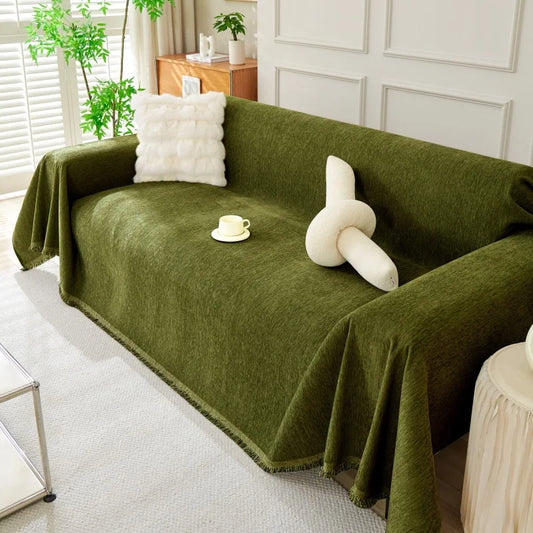 Soft Durable Sofa Covers for Dogs Chenille Cushion Couch Slipcovers 
