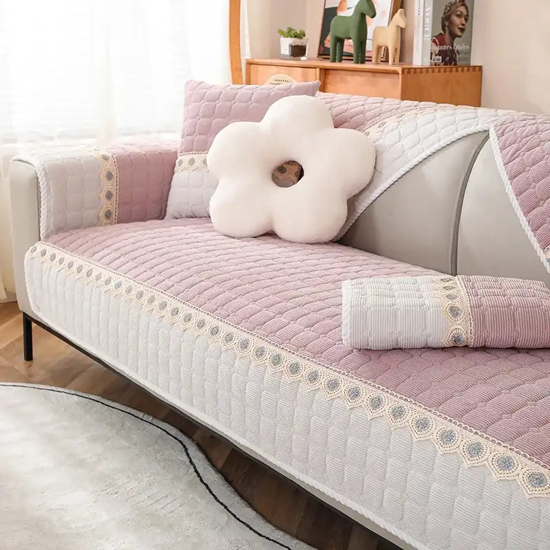 Durable Anti-scratch Sofa Cushion Cover Universal Non-slide Chair Cover Mat