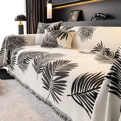 Durable Sofa Towel Anti-scratch Cushion Couch Cover 3 Seats Universal Sofa Blanket 