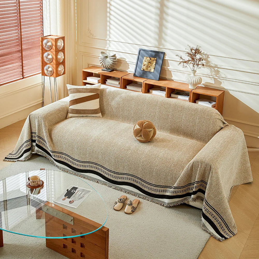 Durable Couch Chair Cover Sofa Blanket Slipcover for Reclining Furniture Protector 