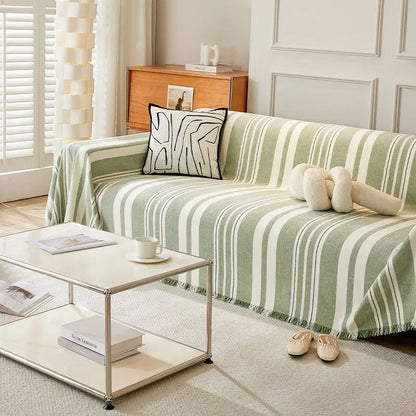 Universal Sofa Cover Chenille Cushion Couch Cover Durable Slipcover Boho Decor 