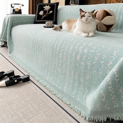 Chenille Soft Loveseat Sofa Covers for Dogs Durable Couch Cushion Covers 