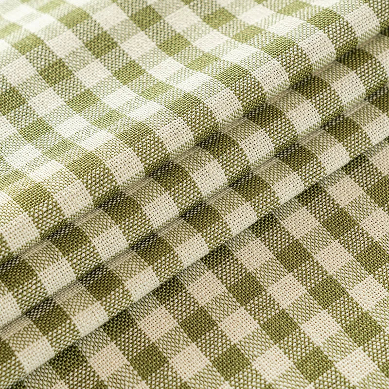 Plaid Tablecloth for Dining Table Durable Thickened Tea Table Cover