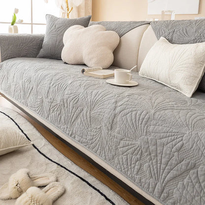 Thickened Durable Sofa Protector Cover Anti-slip Sofa Cover Cotton Chair Cushion Mat 