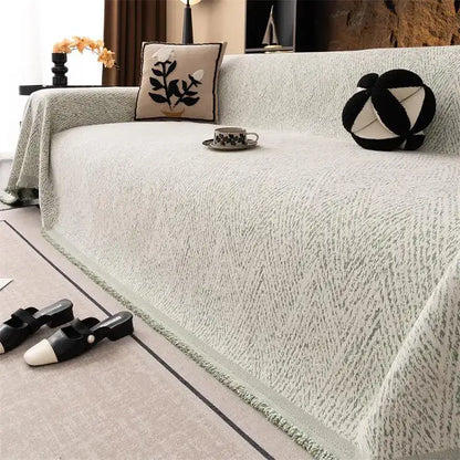 Durable Soft Chenille Sofa Slipcover Dogs Pets Anti-scratch Sofa Chair Cover