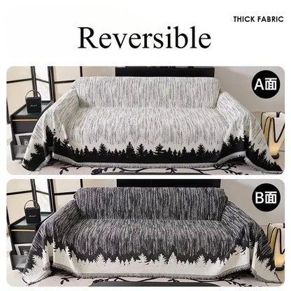 Durable Couch Cover for 3 Cushion Sofa Cover for Dogs Furniture Protector 