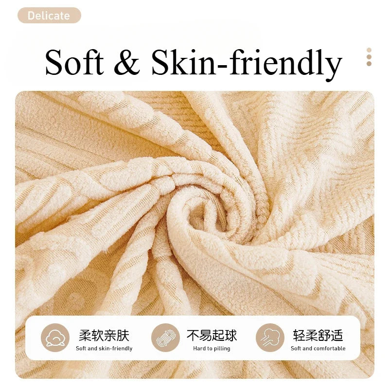 Elastic Cozy Sofa Cover Universal Anti-cat Scratch Couch Futon Cover 