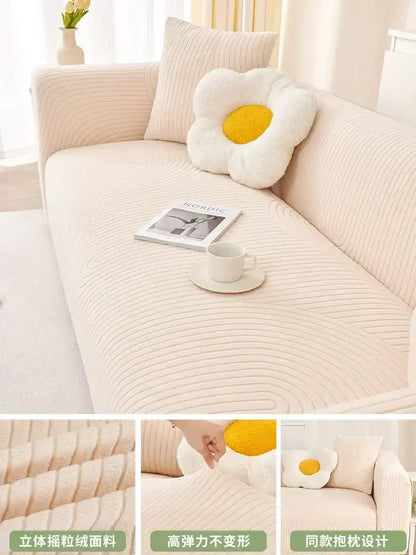Cozy Stretchy Slipcover Elastic Flexible Seat Couch Chair Cover