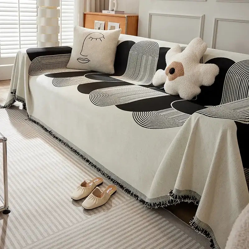 Durable Sofa Slipcover Soft Chenille Universal Chair Couch Cover