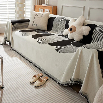 Durable Sofa Slipcover Soft Chenille Universal Chair Couch Cover 