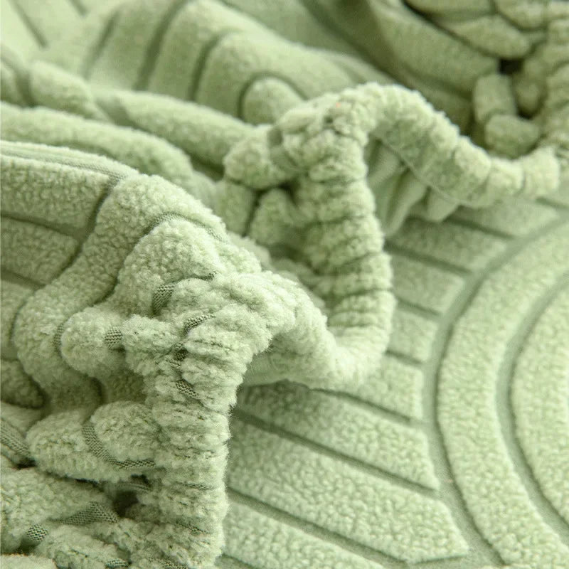 Cozy Thick Elastic Sofa Slipcover for Living Room Stretchy Couch Cover 