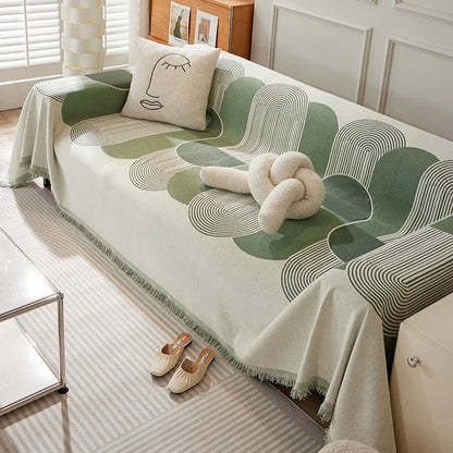 Durable Sofa Slipcover Soft Chenille Universal Chair Couch Cover 