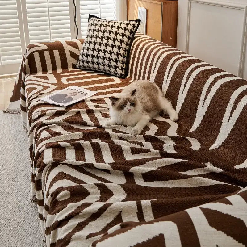 Durable Cushion Cover Anti-scratch Sofa Couch Cover Universal Sofa Blanket