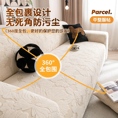 Elastic Sofa Cover Anti-cat Scratch Slipcover Stretchy Chair Cushion Cover 