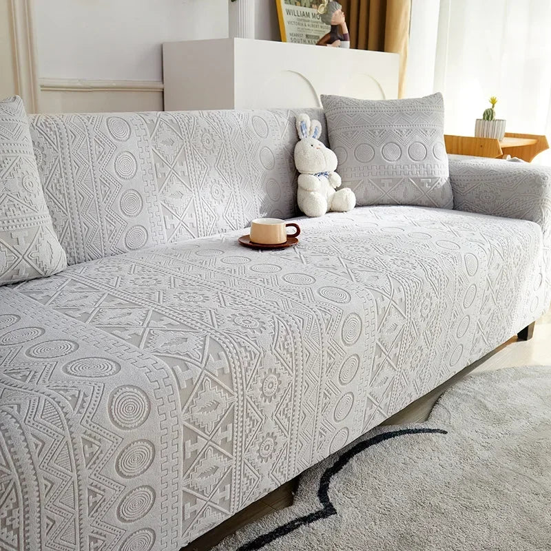 Stretchy Corner Sofa Cover Universal Couch Chair Cover Anti-scratch Slipcover 