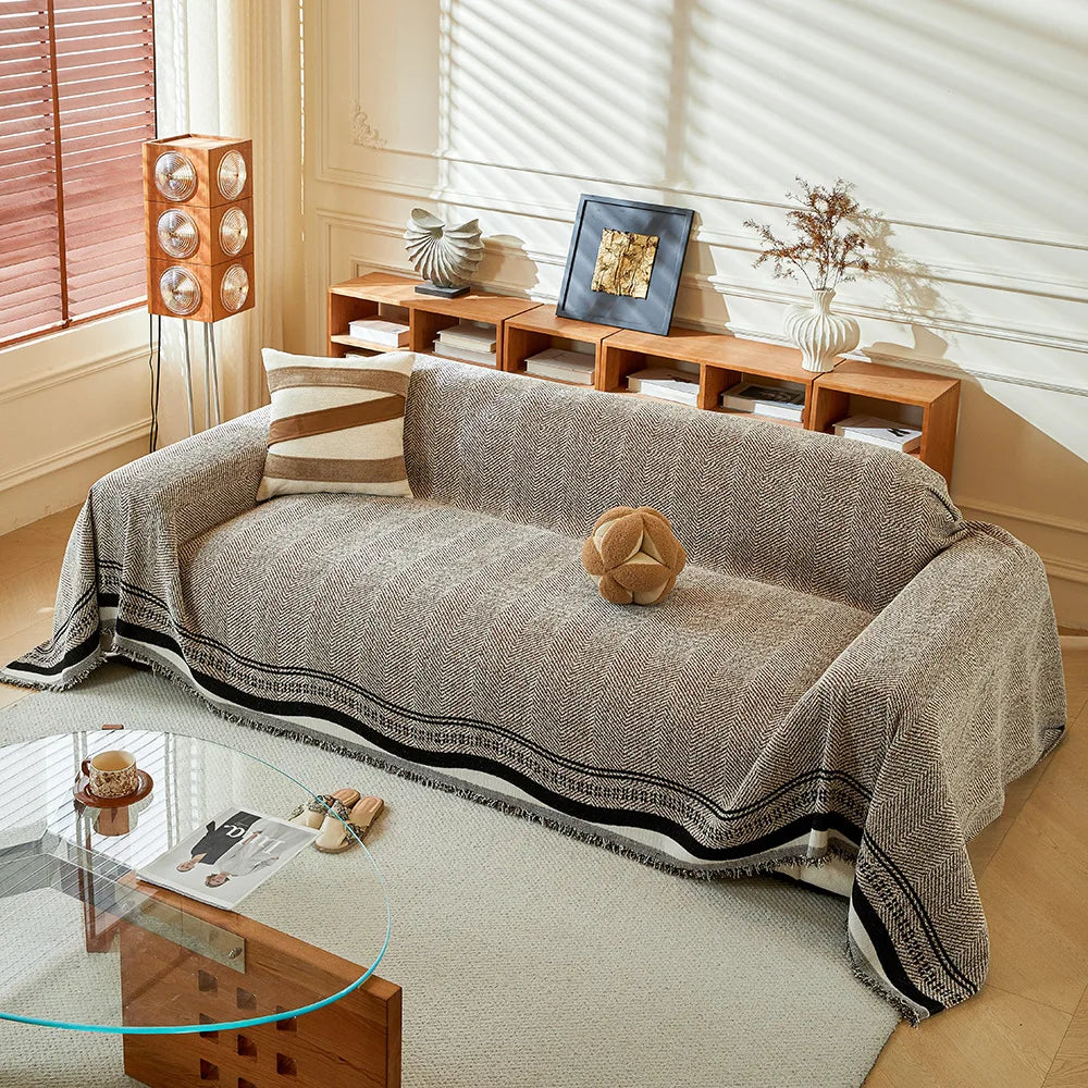 Durable Couch Chair Cover Sofa Blanket Slipcover for Reclining Furniture Protector 