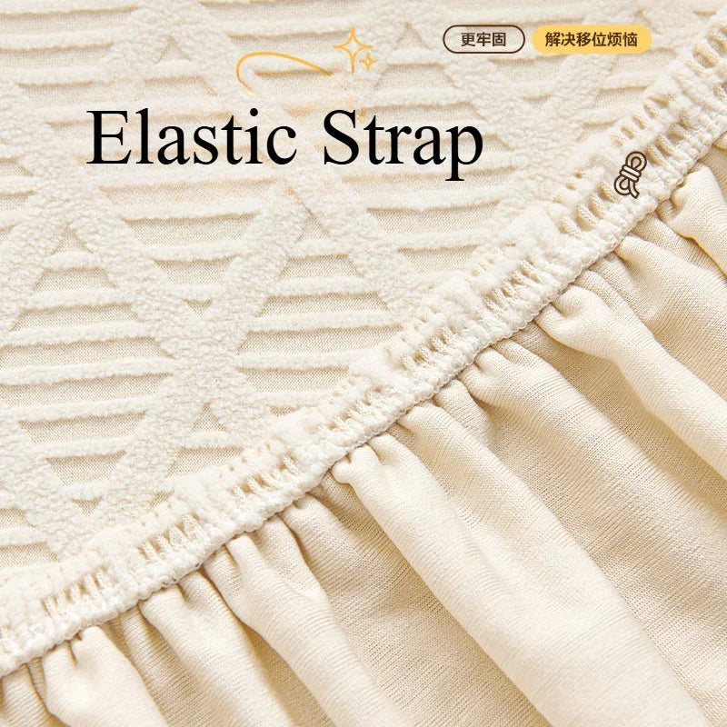 Durable Sofa Cover Anti-cat Scratch Slipcover Stretchy Armchair Futon Cover 