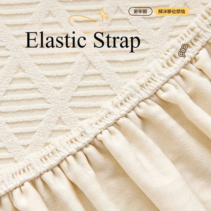 Durable Sofa Cover Anti-cat Scratch Slipcover Stretchy Armchair Futon Cover 