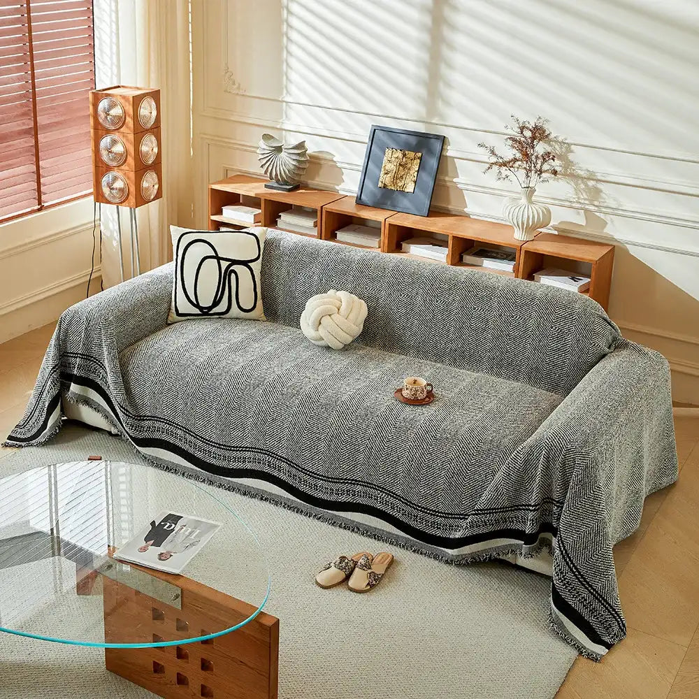 Durable Couch Chair Cover Sofa Blanket Slipcover for Reclining Furniture Protector