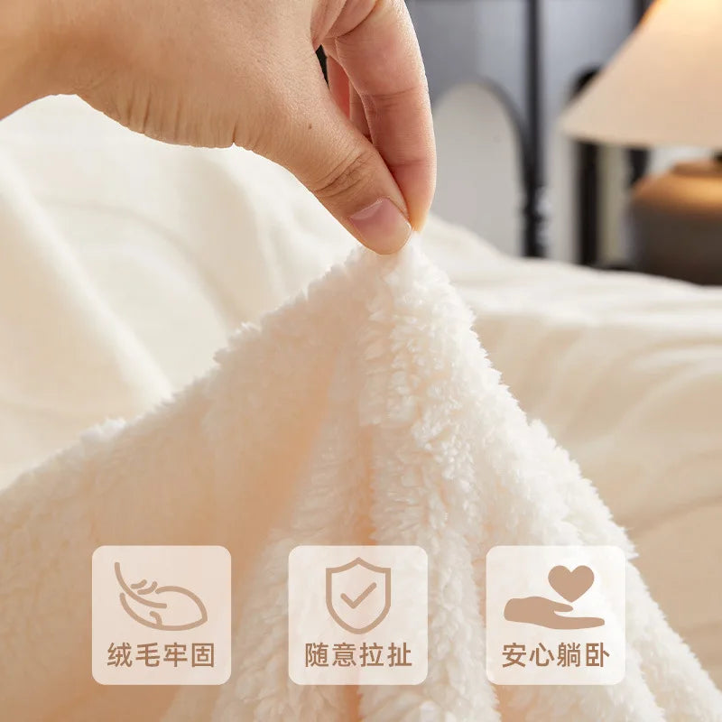 Plush Sofa Couch Cover Soft Sectional Recliner Covers Slipcover 