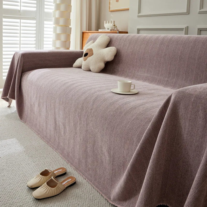 Durable Couch Cover for Pets Washable Cushion Couch Chenille Sofa Slipcover 