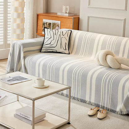 Universal Sofa Cover Chenille Cushion Couch Cover Durable Slipcover Boho Decor 