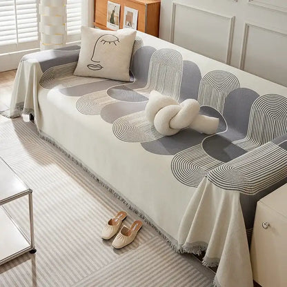 Durable Sofa Slipcover Soft Chenille Universal Chair Couch Cover