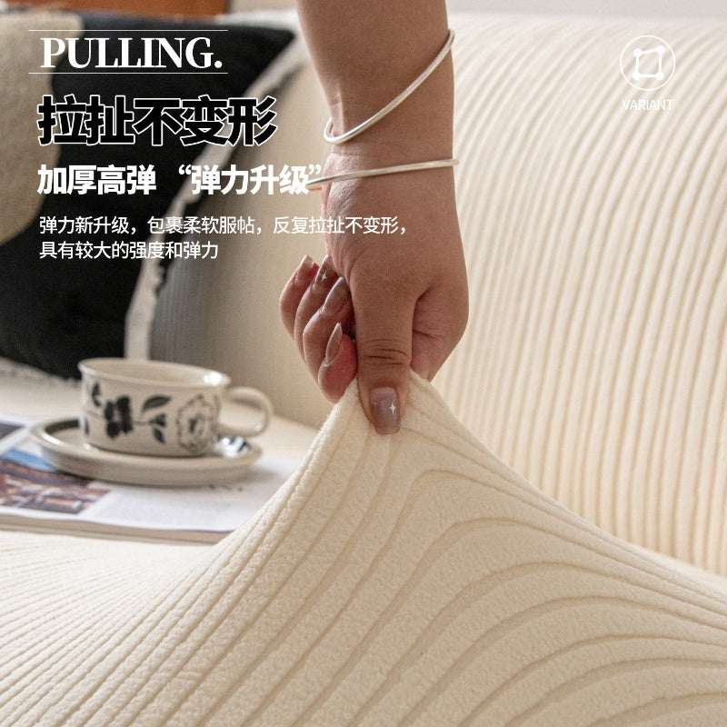 Durable Anti-scratch Cushion Couch Cover Stretchy Sofa Slipcover