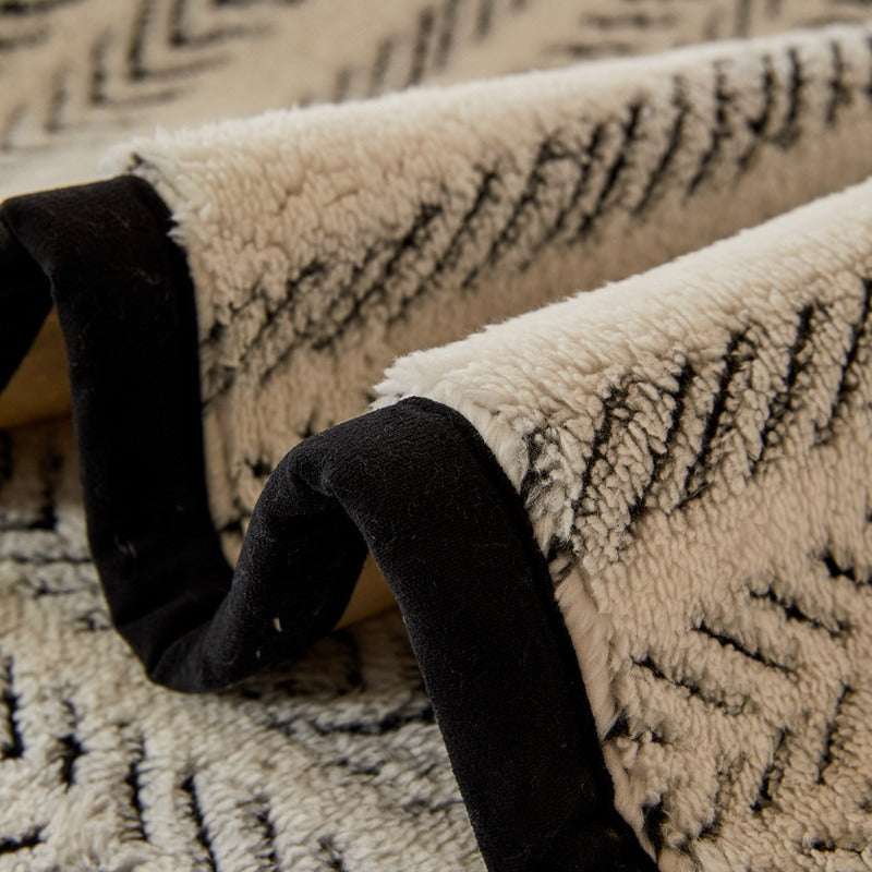 Cozy Plush Sofa Chair Mat Durable Couch Cushion Cover