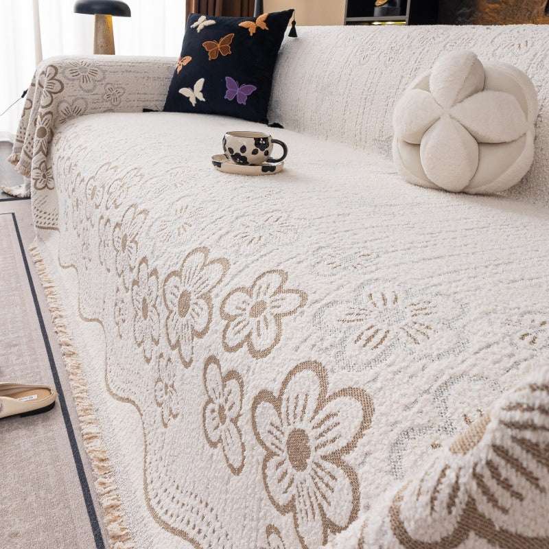 Sofa Throw Blanket Cozy Durable Sofa Blanket Couch Cushion Cover