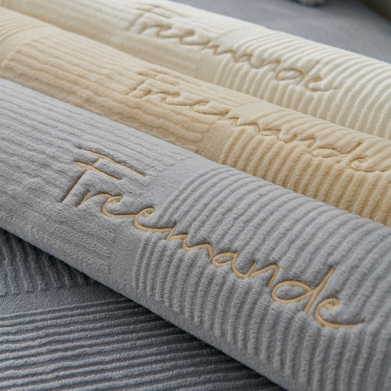 Non-Slip Sectional Couch Cover Cozy Durable Furniture Protector for Dogs, Pets, and Kids